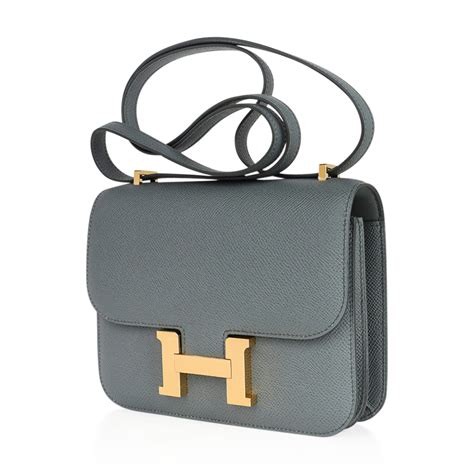 vert amande hermes constance|A VERT AMANDE EPSOM LEATHER MINI CONSTANCE 18 .